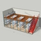 5000kg opslagmezzanine Mezzanine van het Platforms Prefabstaal voor Winkel