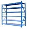400kg middelgroot de Garage van het Plichtsrek ISO9001 Boltless het Opschorten Blauw